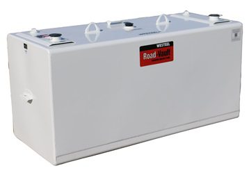 Westeel flat top rectangular fuel tank - slip tank
