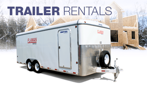 Flaman cargo trailer