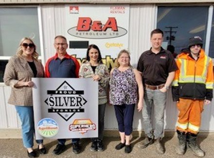 B&A Petroleum team standing outside of offices
